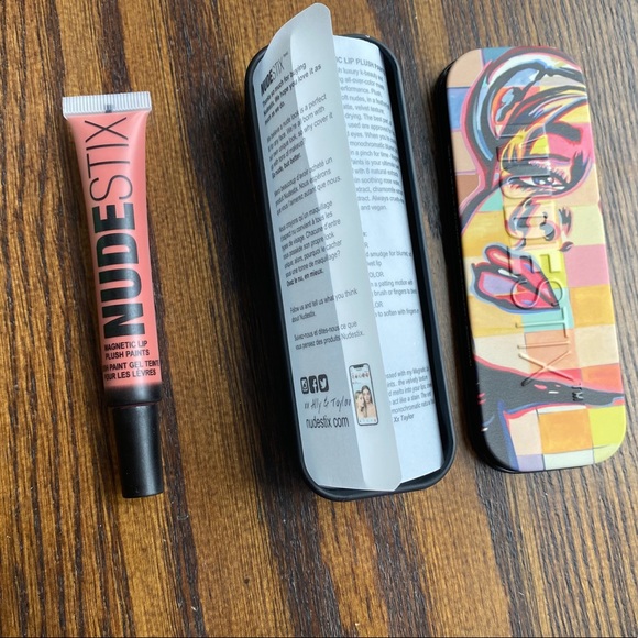 Nudestix Magnetic Plush Paint Waikiki Rose Lip/Eye - Picture 3 of 7